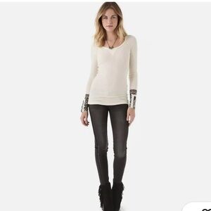 We The Free Hyperactive Cuff Paisley Studded Cuff Thermal Size Small